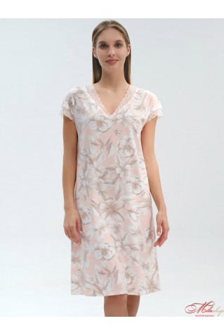 Жіноча нічна сорочка з бавовни Роксана 1369